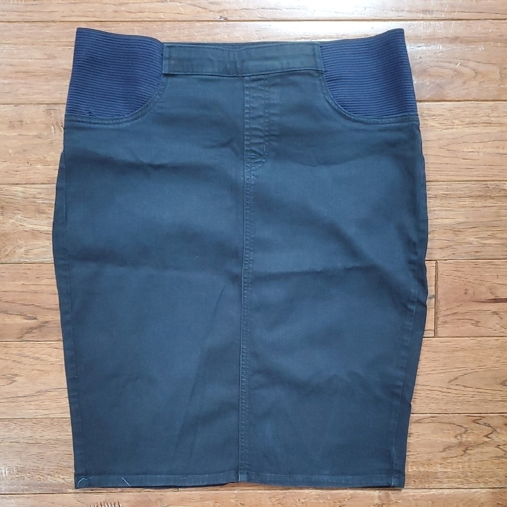 SevenTwo Denim Maternity Skirt